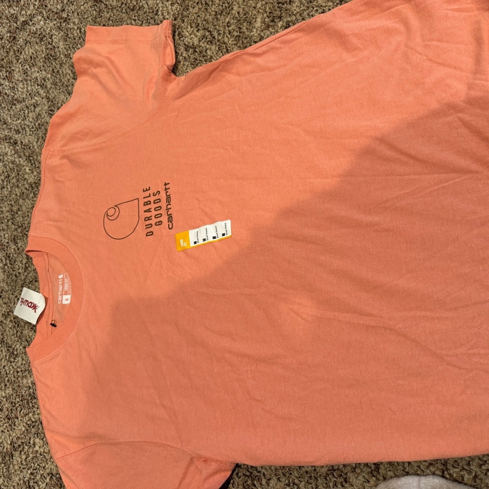 Carhartt Orange Short Sleeve Tee